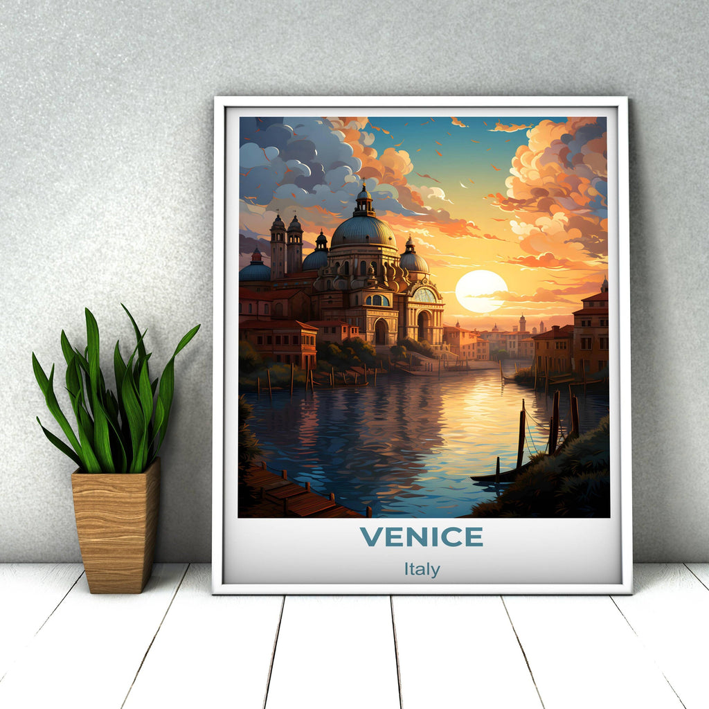 Venice Travel Poster Italy Travel Poster