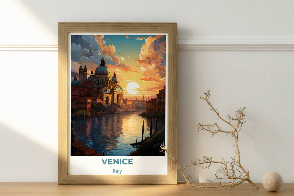 Venice Travel Poster Italy Travel Poster