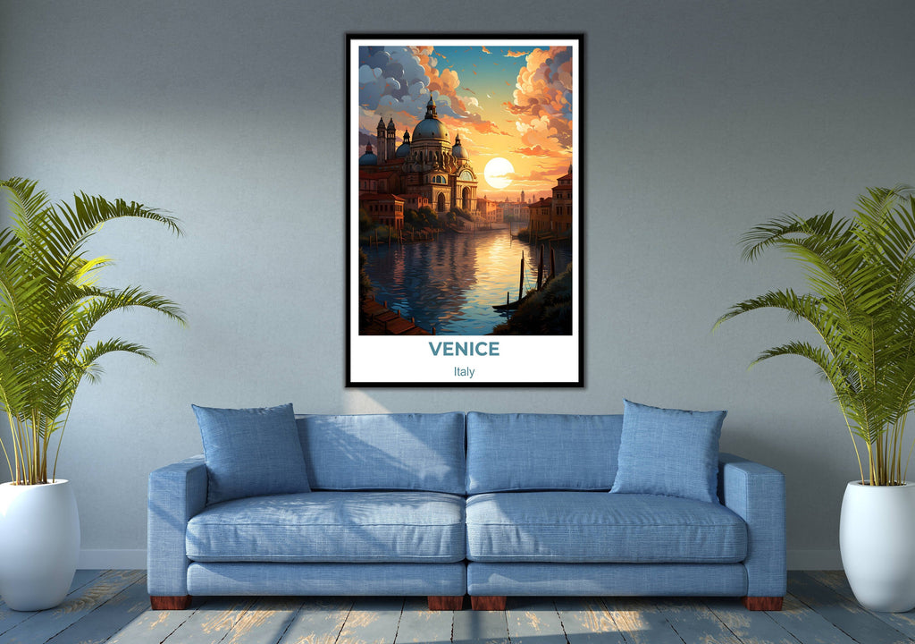 Venice Travel Poster Italy Travel Poster