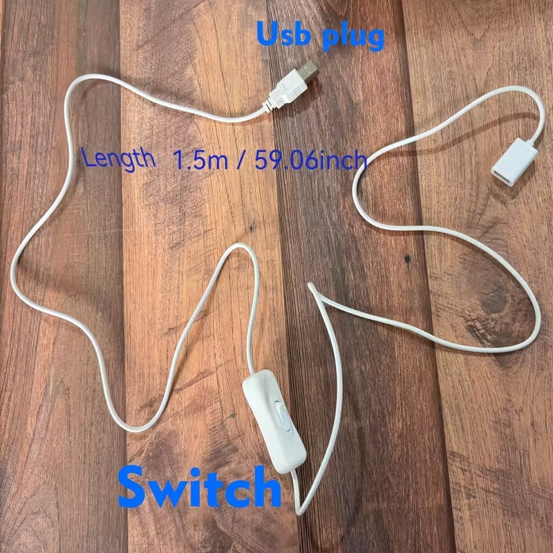 USB Mini Hanging Fan Portable Ceiling Tent Fan
