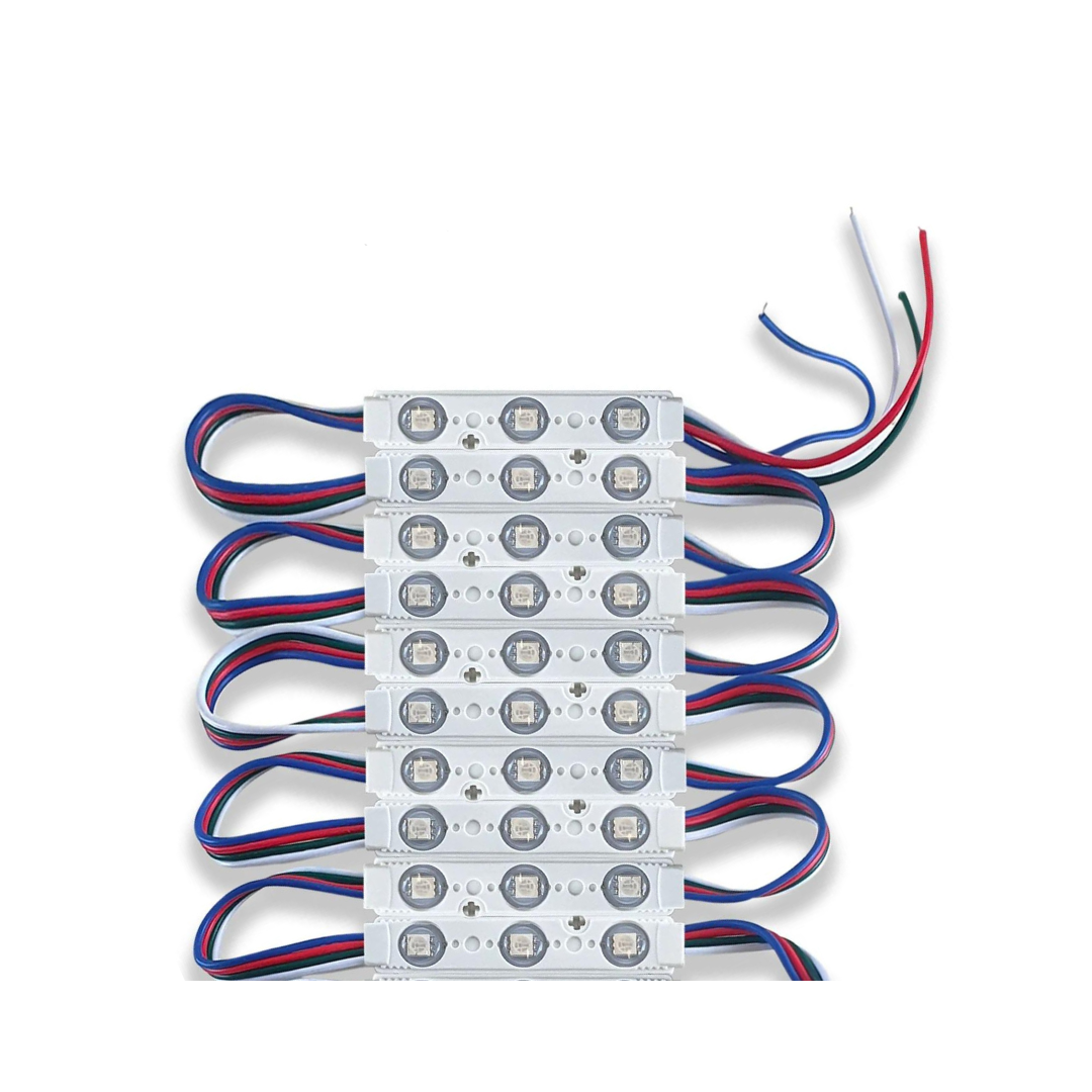 12V RGB LED Module Lights IP67 Waterproof| Low Voltage Injection Strip~5246