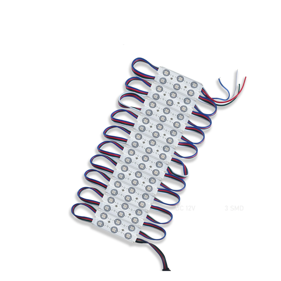 12V RGB LED Module Lights IP67 Waterproof| Low Voltage Injection Strip~5246